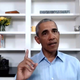 Former US President Barack Obama participates in a virtual town hall on June 3, 2020.